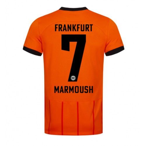 Moški Nogometni dresi Eintracht Frankfurt Omar Marmoush #7 Tretji 2024-25 Kratek Rokav